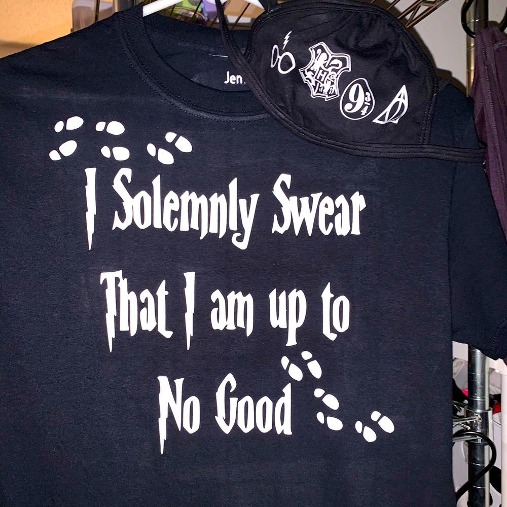 Harry Potter T-shirt w/ matching FaceMask